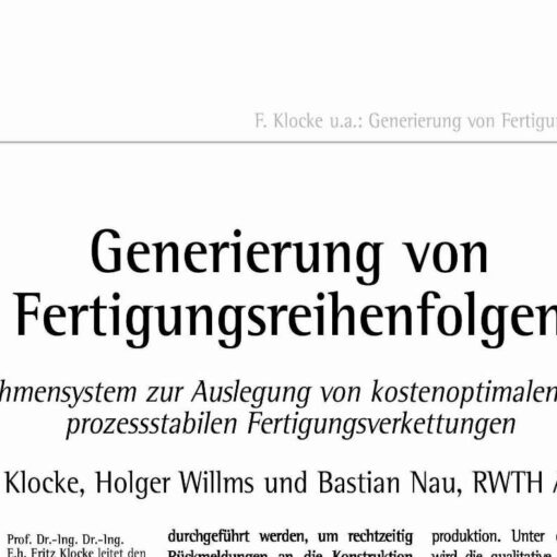 Cost-Optimal and Stable Process Chains
